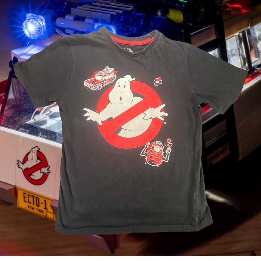 GHOSTBUSTERS BOYS SIZE LARGE 10-12 T-SHIRT